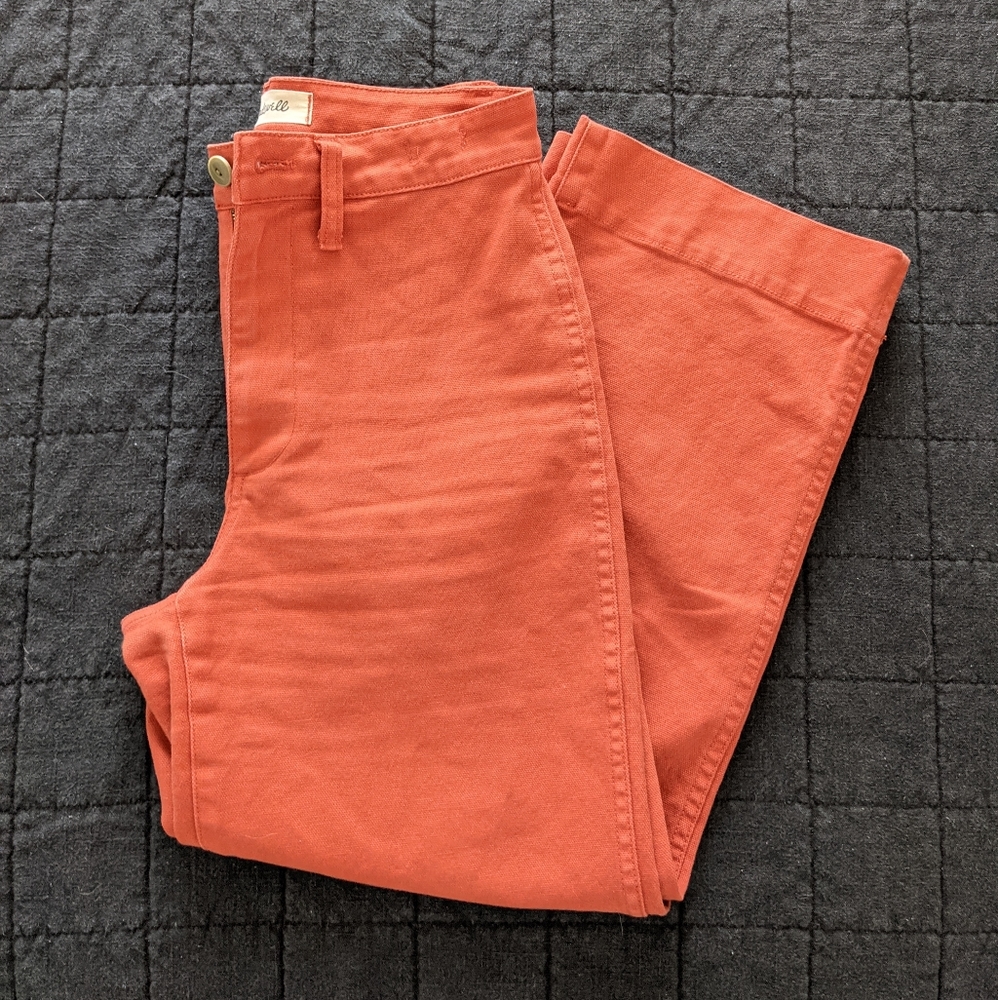 Madewell Slim Emmett Wide Leg Crop - Size 24